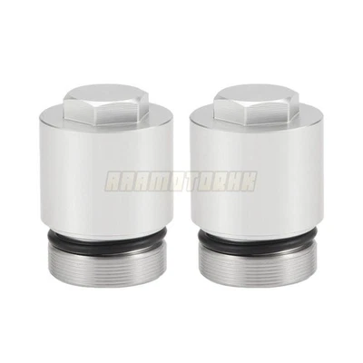 Tapas horquilla delanteras pernos tapones para Suzuki VX800 1990-1996 GSX250 GJ72A 51351-45C00 Foto 1 de 4