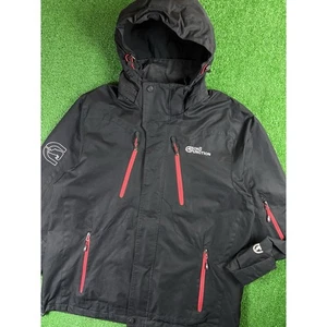 Vintage Y2K Ecko Function Utility Multipocket Large Black Weatherproof Jacket - Picture 1 of 8