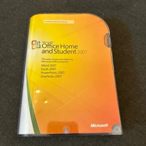 Microsoft Office Suite 2007 Edition Productivity Software 3 PC License - Picture 1 of 5