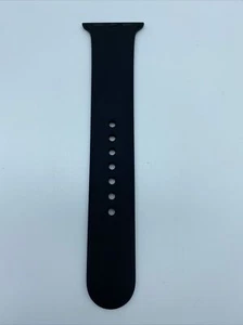 Genuine Apple Watch Sport Band Piece 42/44mm - Black - OEM - S/M Strap Only - Picture 1 of 3