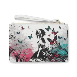 Borsa a tracolla decorativa, modello Saffiano in pelle vegana, regalo fashionista - Foto 1 di 5
