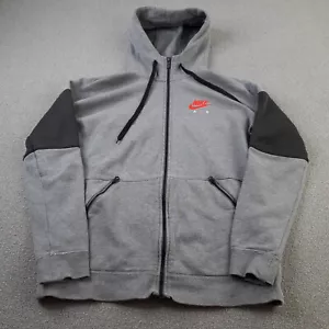 Nike Herren Hoodie Medium M Air Zip Pullover Carbon Heather & Anthracite Zip Erwachsene - Bild 1 von 15