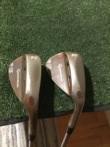 TaylorMade MG HI-TOE Carbon Steel Wedge Set (SW & LW) KBS Hi-Rev 2.0 115 Steel - Picture 1 of 12