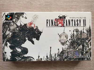 Complete FINAL FANTASY VI (6) Nintendo Super Famicom/SNES Japanese ver. - Image 1 of 4