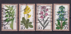 Berlin used 573-6 SC 9NB148-51 Flowers set - Picture 1 of 1