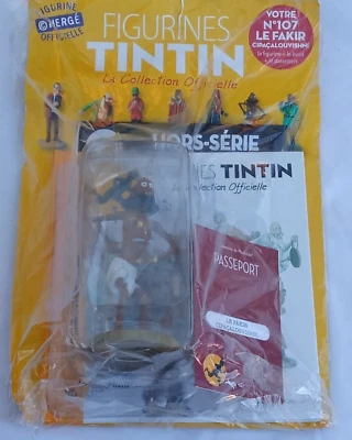 FIGURINE TINTIN N°107 LE FAKIR Moulinsart Collection Officielle - Imagen 1 de 4