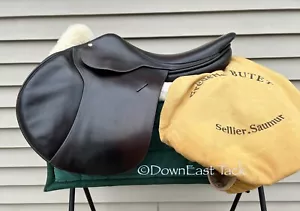 18" BUTET Close contact jump saddle - LOVELY! Fantastic condition. - Picture 1 of 21