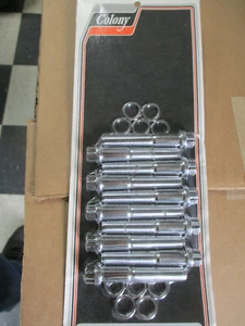 HARLEY Panhead Shovelhead 1948/L BIG BORE CHROME MOLY head bolts & WASH 12 POINT - Picture 1 of 2