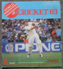 PANINI - WORLD OF CRICKET 83 STICKER ALBUM - 100% COMPLETE - 268 Stickers - 1983