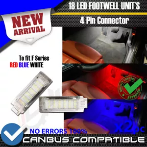 2x LED Fußraum Tür Höflichkeit Innenleuchte F20 F36 F22 F30 F31 F34 F32 - Bild 1 von 9