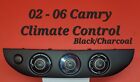 02 03 04 05 06 TOYOTA CAMRY SE Temperature Heater Climate Control Black / Charco