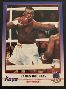 JAMES BUSTER DOUGLAS KO’D MIKE TYSON 1991 No. 082 KAYO HEAVYWEIGHT CHAMPION - Picture 1 of 2