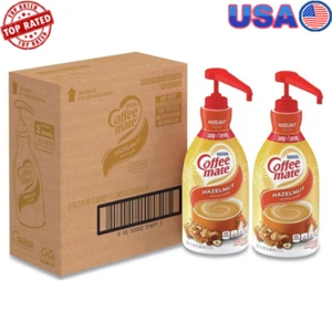 Nocciole Creamer Pompa Bottiglia 1,5L 300 Porzioni Nocciola Dolcezza Senza Latti Kosher - Foto 1 di 5
