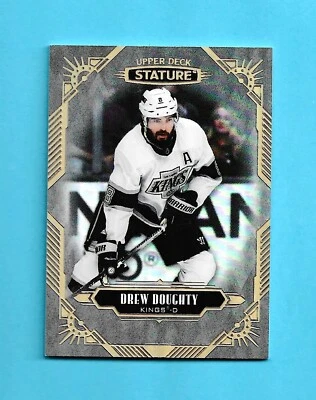 2020-21 Upper Deck Stature BASE # 67 DREW DOUGHTY LOS ANGELES KINGS - Image 1 of 2