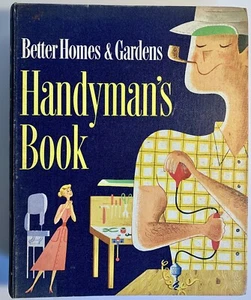 Vintage Better Homes and Gardens Handyman's Book 5 Ring Binder 1957 MCM - Imagen 1 de 4