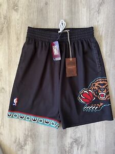 Brand New Mens Mitchell & Ness NBA Mesh Shorts Vancouver Grizzlies Size Small