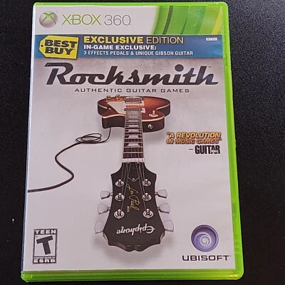 Rocksmith Xbox 360 CIB - Includes Game, Manual, Insert, Tested & Working - Image 1 of 4