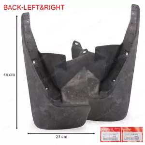 For Honda Civic Sedan 1992 95 Rear Pair Mud Flaps Splash Guards - Picture 1 of 8