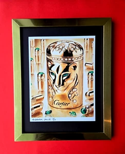 💎 ALEXANDER DULAC | MY CARTIER LUXURY ADDICTION Hand Signed Ed. of 10 COA - Picture 1 of 3