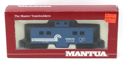 Mantua 736-572 HO Heavy 36' Caboose Conrail 22130 RTR NIB - Image 1 of 3