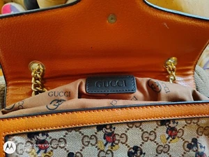 mickey mouse gucci bag Chain Strap - Picture 1 of 10