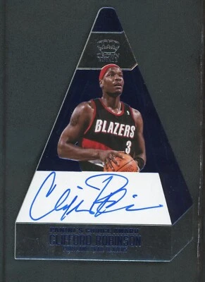 2013-14 CLIFFORD ROBINSON 44/49 AUTO PANINI PREFERRED DIE-CUT AUTOGRAPHS Foto 1 de 2