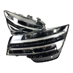 2021-2023 PAIR GENESIS G80 HEADLIGHTS PASSENGER RIGHT DRIVER LEFT FULL LED SET - Picture 1 of 24