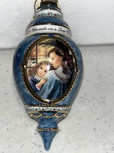 Bradford Exchange Chantal Poulin Heritage Porzellan Ornament Schwestern Wärme - Bild 1 von 8