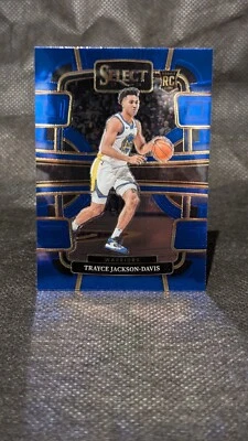 2023-24 Panini Select Blue Concourse Trayce Jackson Davis RC #84 Warriors - Image 1 of 2