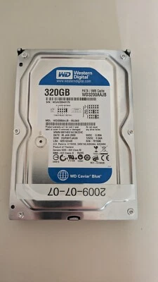 Western Digital WD3200AAJB-00J3A0 320GB IDE/PATA 3.5" Hard Drive Low Hours - Image 1 of 4