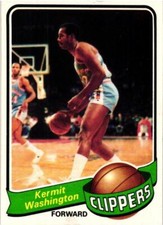 KERMIT WASHINGTON 1979-80 Topps Basketball #128  READ FOR $1 PROMO RULE  B18R2S7