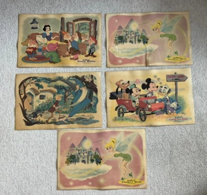 5 Vintage Disney Tischsets - Bild 1 von 4