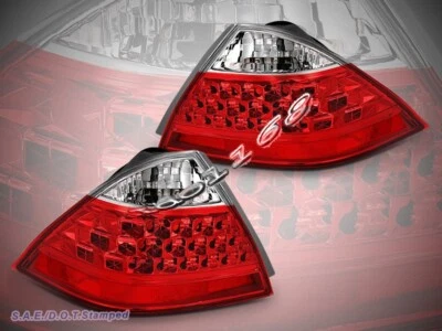 Ajuste para Honda Accord 2006-2007 4 puertas sedán luces traseras lente roja nuevo Foto 1 de 3