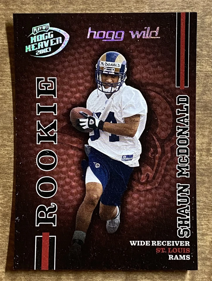 Shaun McDonald 2003 Hogg Heaven Rookie 97/100 - Rams Lions - Image 1 of 1