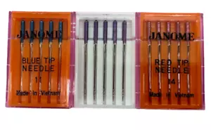 Genuine Janome Needle (Blue, Red, Purple) tips - Picture 1 of 1