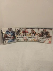 Playstation 3 Madden NFL 08 10 11 12 - Picture 1 of 8