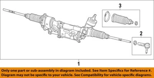 CHRYSLER OEM 15-22 ProMaster City Steering Gear Linkage-Boot Kit 68267196AA - Picture 1 of 1