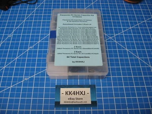 Panasonic - FC Series - Electrolytic Cap Asst - 50v 14 Values 1-2200uF - 64pcs - Picture 1 of 11