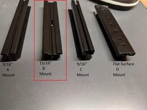 HPE Aruba AP-MNT-B 15/16" ceiling rail mount R3J16A for AP 5xx & 6xx series - Picture 1 of 2