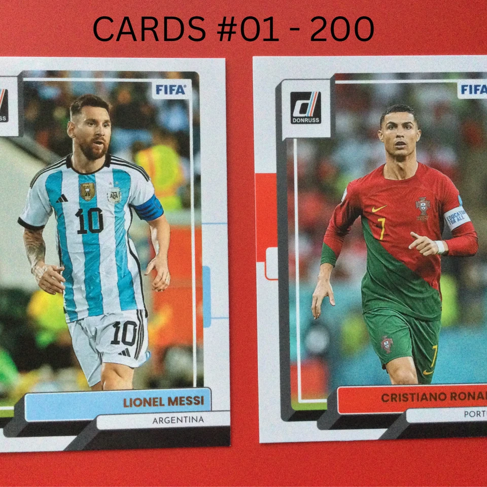 2022-23 Donruss Soccer Base & Rated Rookies #1-200 Завершите Свой Набор - Вы Выбираете! - Изображение 1 из 1