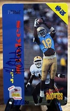 1995 Signature Rookies Auto-Phonex /500 Phone Card Autograph #4 J.J. Stokes RC