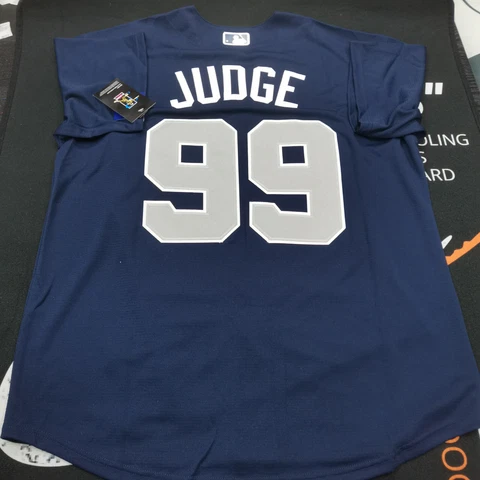 Aaron Judge #99 New York Yankees Navy Cool Base Jersey Cover