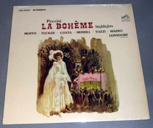 Puccini La Boheme LP Moffo, Tucker, Costa, Merrill, Tozzi - RCA LSC-2655 - Picture 1 of 1
