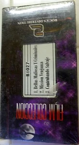 vhs MEXICAN MOVIE FILM COLLECTION-BELLAS MAFIOSAS Y CRIMINALES-MISION VENGANZA- - Picture 1 of 3