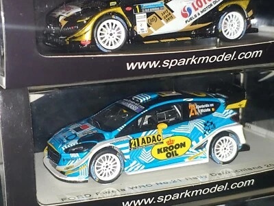 Spark FORD FIESTA WRC Serderidis Rally DEUTSCHLAND 2018 1:43 - M-SPORT Rare - Immagine 1 di 3