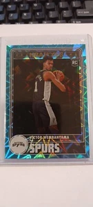 2023-24 Panini NBA Hoops Victor Wembanyama #298 Teal Explosion Tribute - Bild 1 von 6