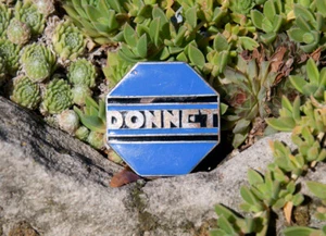 VINTAGE EMAILLE AUTO KÜHLER AUTO EMBLEM / ABZEICHEN # DONNET ZEDEL FRANKREICH - Bild 1 von 2