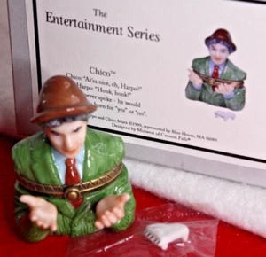 Porcelain Hinged Box Midwest Cannon Falls - Chico with Piano Trinket - Picture 1 of 4