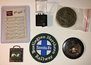 Burlington Route, Burlington Northern & BNSF Collectible Lot of six (6) pieces - Picture 1 of 6