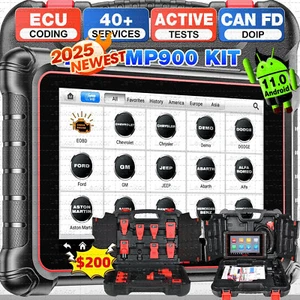 Autel MaxiPRO MP900E KIT Bidirectional Full System Diagnostic Scanner MS906BT - Picture 1 of 18
